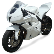 Hotbodies Racing Race Bodywork  2009-2012 Honda CBR600RR (Primer Grey)