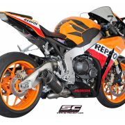 SC-Project Oval Matte Carbon Slip On 2008-2016 Honda CBR1000RR / SP