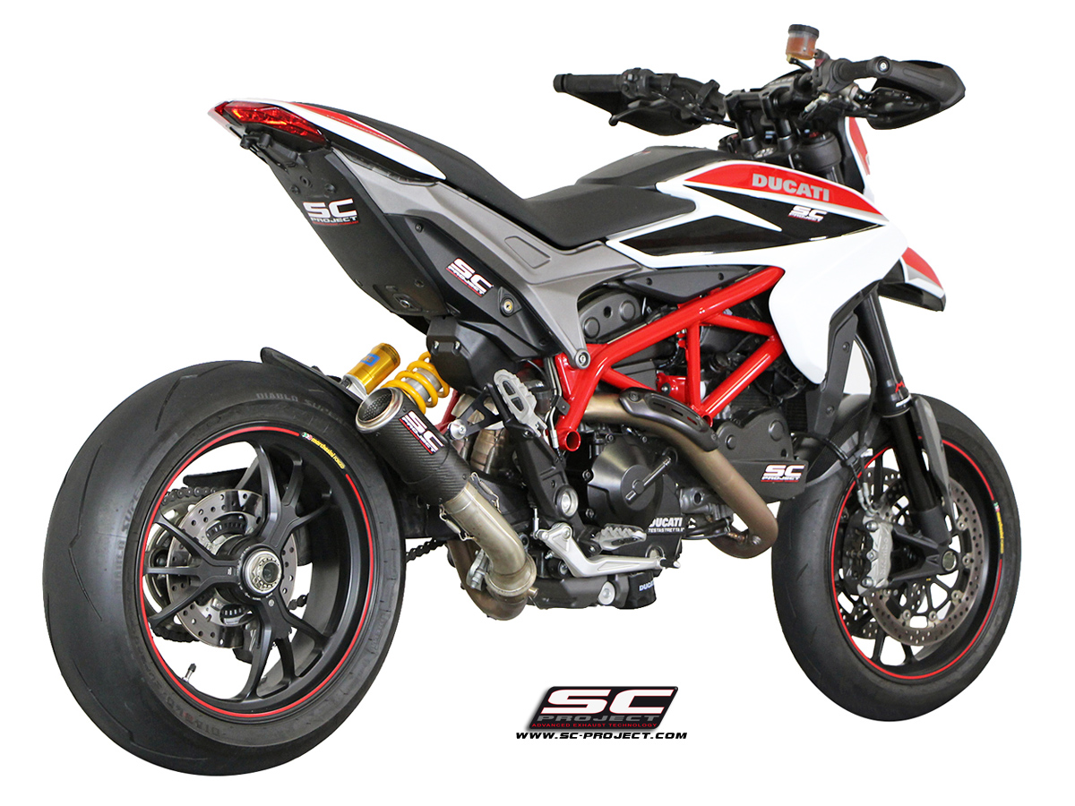 SC-Project CR-T Slip On – Ducati Hypermotard 821 / SP (13-15), Hypermotard 939 / SP (16-18), Hyperstrada (13-17)