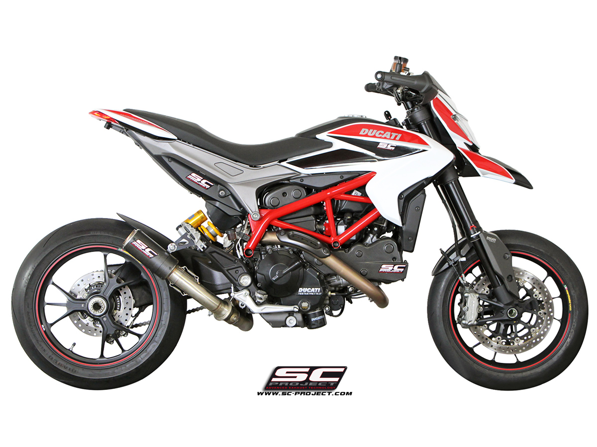 SC-Project CR-T Slip On – Ducati Hypermotard 821 / SP (13-15), Hypermotard 939 / SP (16-18), Hyperstrada (13-17)