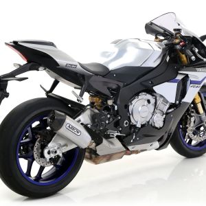 Arrow Indy Race Aluminum Slip on w/ Carbon Fiber End Cap for 2015-2019 Yamaha YZF-R1