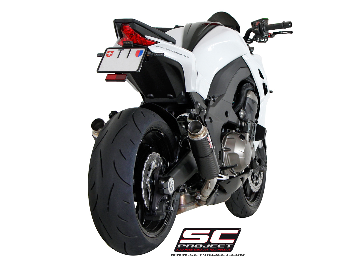 SC-Project GP M2 Slip Ons – Kawasaki Z1000 2014-2016