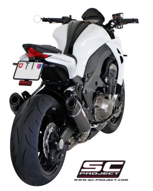 SC-Project Conic Slip Ons – Kawasaki Z1000 2014-2016