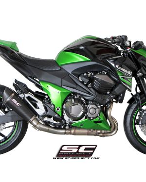 SC-Project Conic Matte Carbon Slip On – Kawasaki Z800 2013-2016