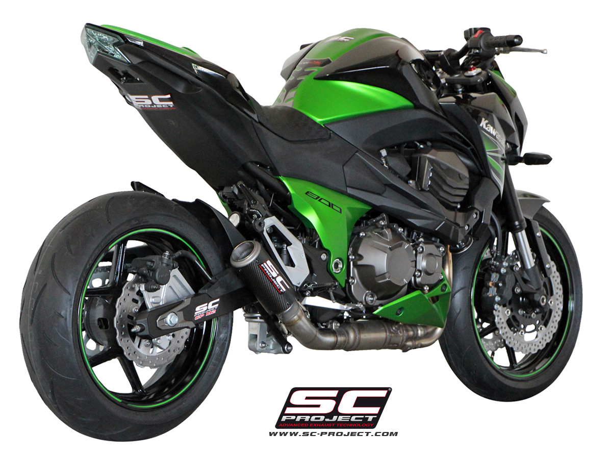 SC-Project CR-T Slip On – Kawasaki Z800 2013-2016