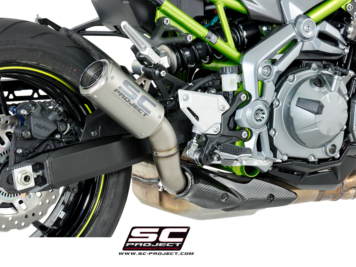 SC-Project CR-T Slip On – Kawasaki Z900 2017-2018
