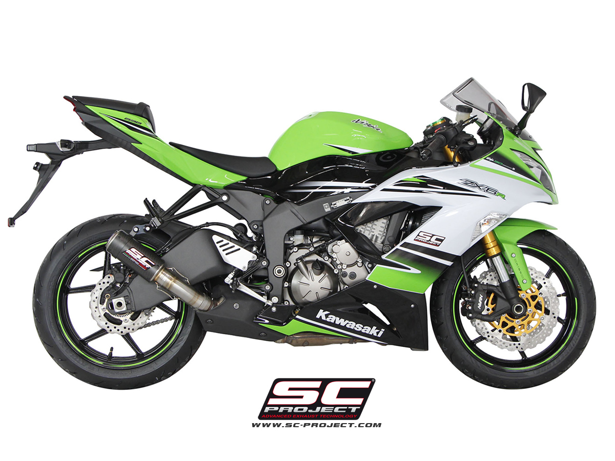 SC-Project CR-T Slip On – Kawasaki Ninja ZX-6R 636 2013-2023
