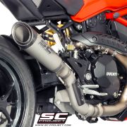 SC-Project Ducati Monster 1200 (17-18) & 1200R (16-18) S1 Slip On Exhaust