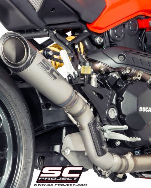 SC-Project Ducati Monster 1200 (17-18) & 1200R (16-18) S1 Slip On Exhaust