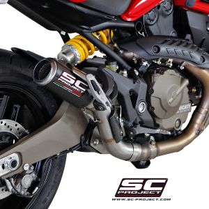 SC-Project 2014-2017 Ducati Monster 821 CR-T Slip On Exhaust