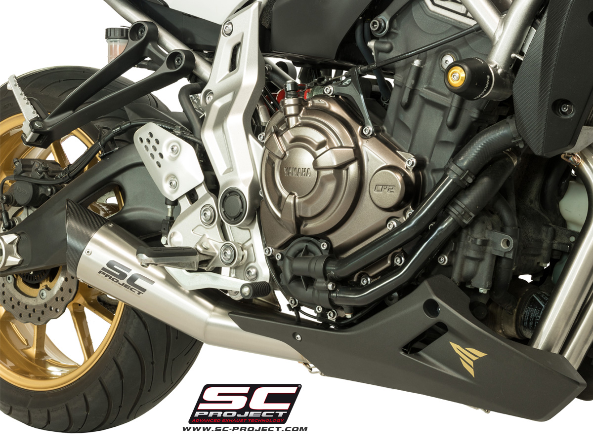 SC-Project S1 Full System 2013-2018 Yamaha FZ-07 / MT-07