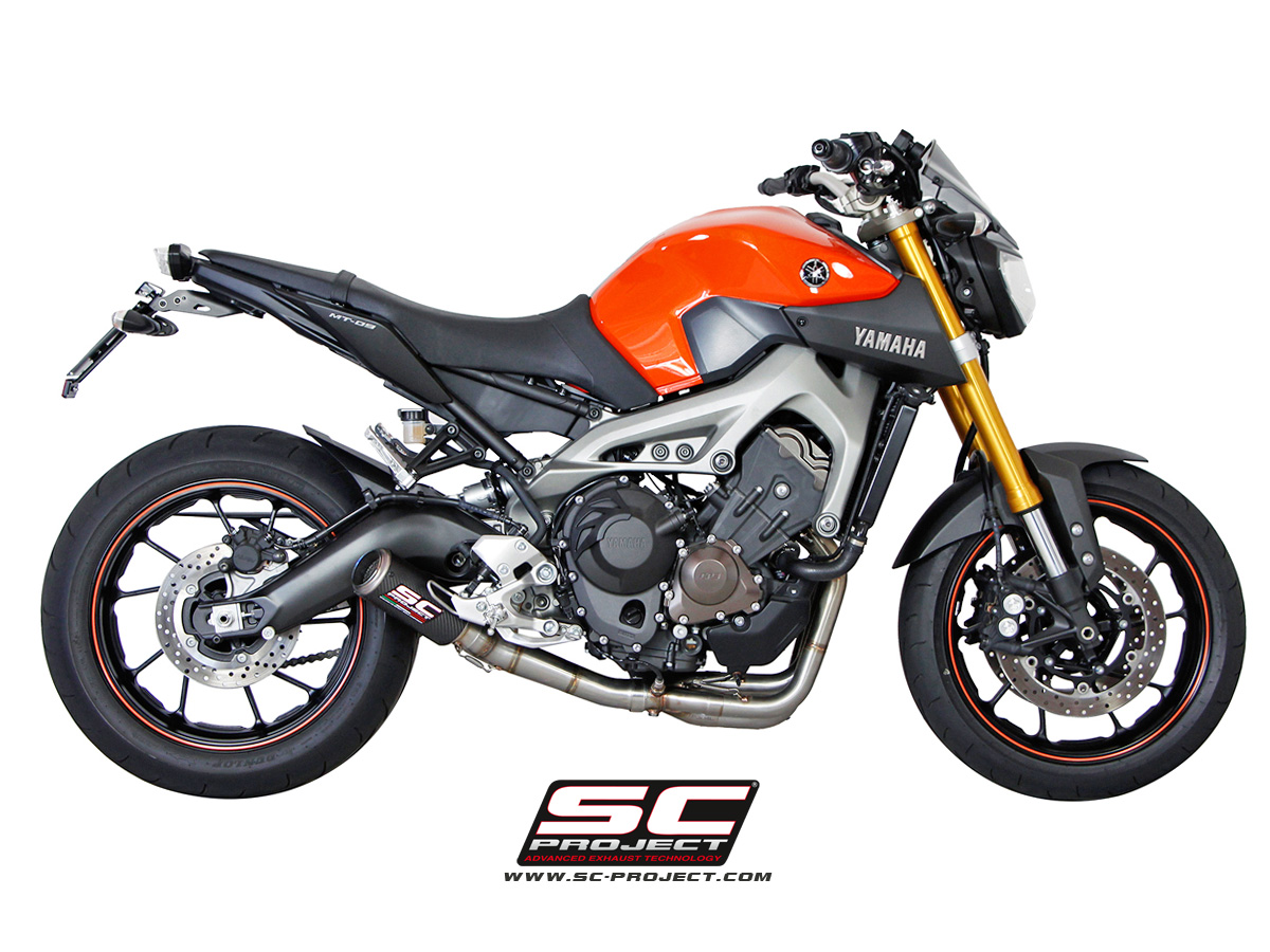 SC-Project CR-T Exhaust System – Yamaha FZ-09/MT-09 (2013-2020)