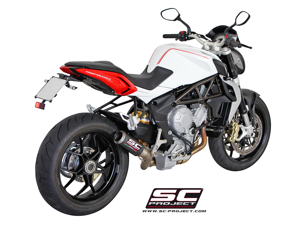 SC-Project CR-T Slip On – MV Agusta Brutale / Dragster 675 / 800 2012-2016