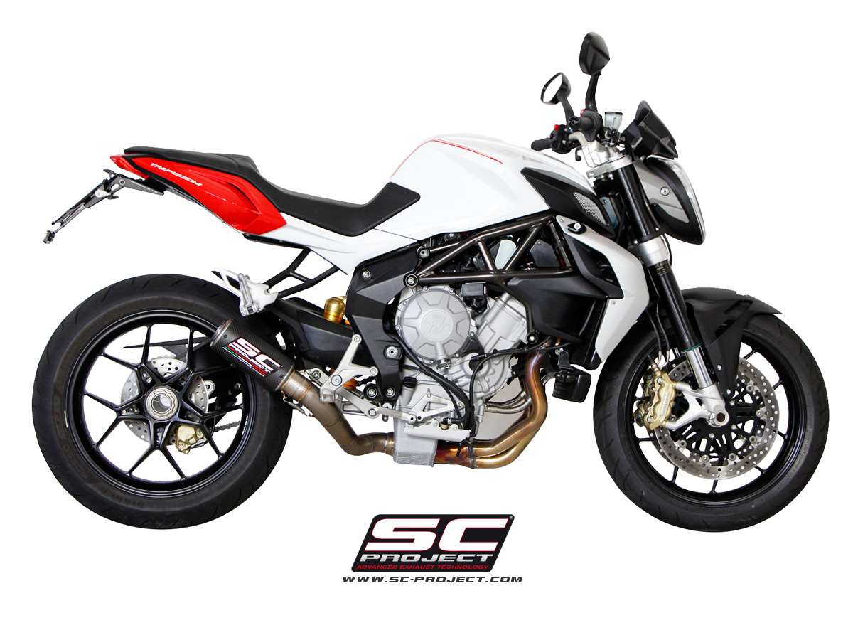 SC-Project CR-T Slip On – MV Agusta Brutale / Dragster 675 / 800 2012-2016