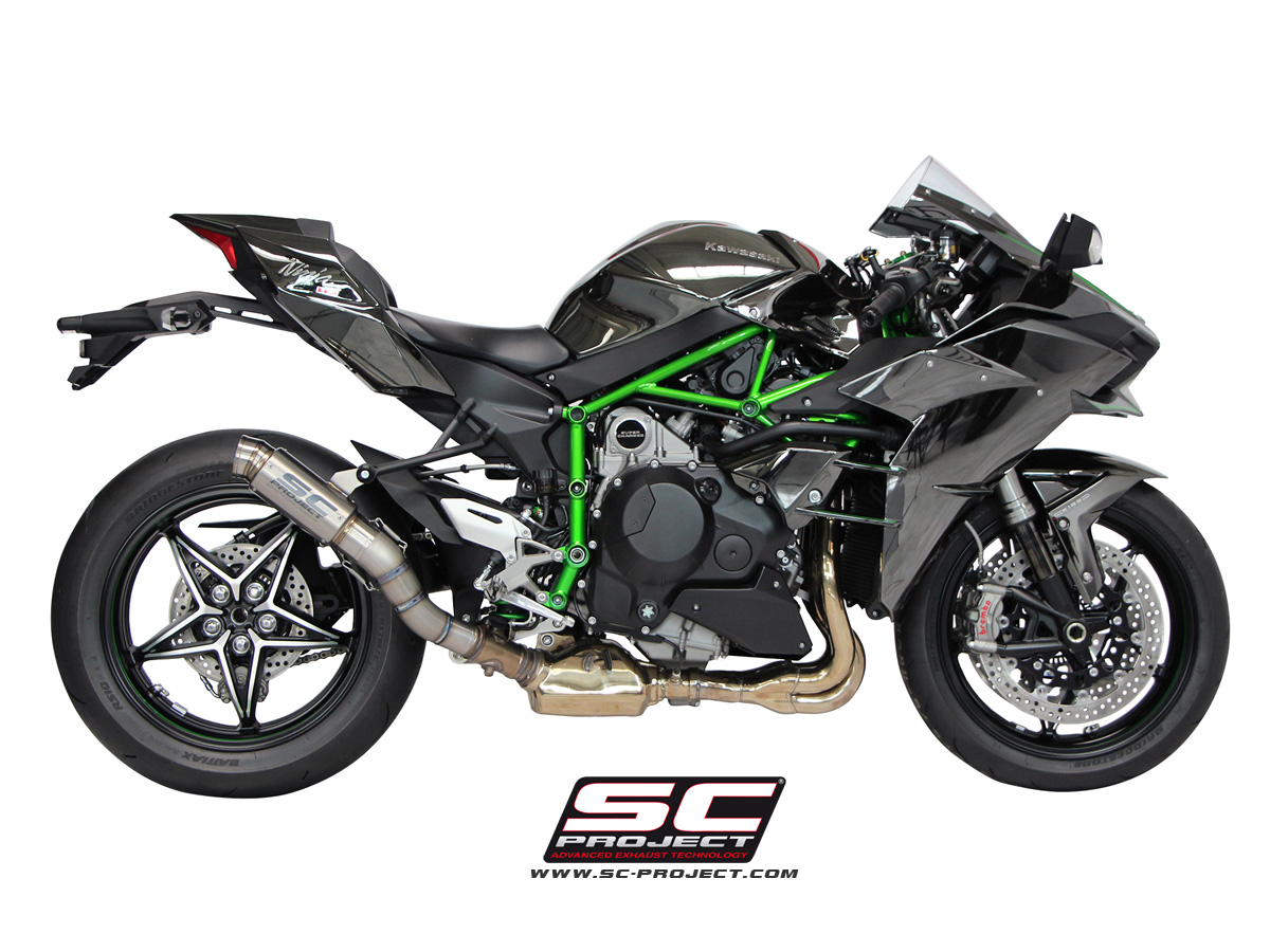 SC-Project GP70-R Slip On – Kawasaki Ninja H2 2015-2020