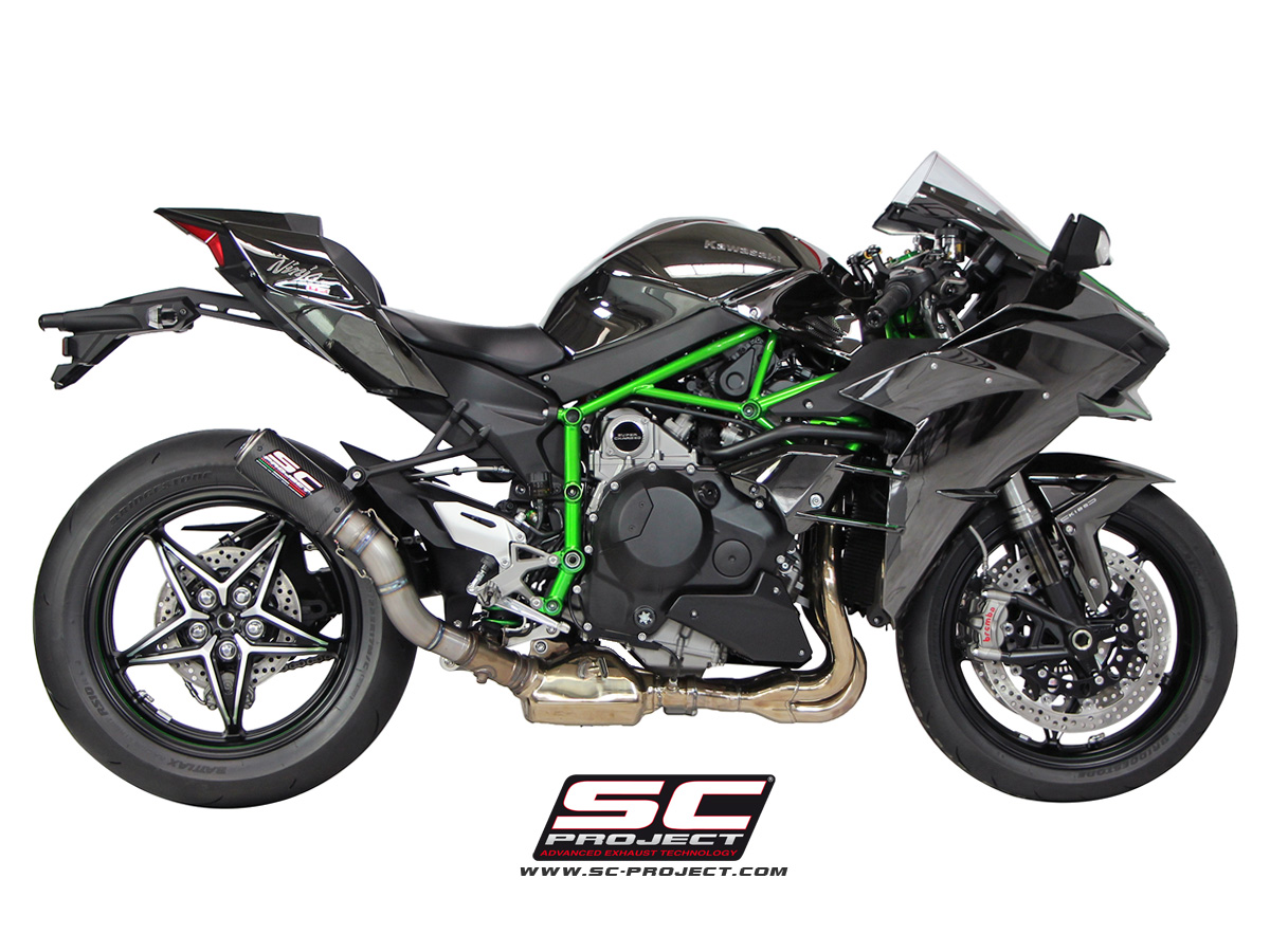 SC-Project CR-T Slip On – Kawasaki Ninja H2 2015-2016