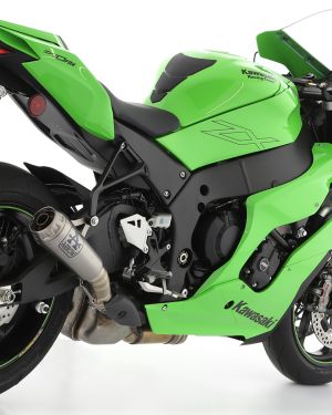 Arrow Pro-Race Nichrom Slip-On Exhaust (w/ Stainless Steel End Cap) – 2021+ Kawasaki Ninja ZX-10R / ZX-10RR