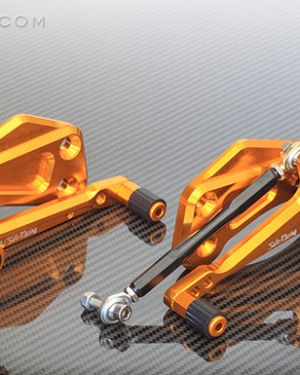 Sato Racing “Race Concept” Adjustable Rearsets – GP Shift – 2016-2019 Kawasaki Z125 Pro