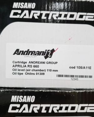 Andreani Misano Fork Cartridge Kit For The Aprilia RS 660 2021