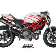 SC-Project Ducati Monster 696 / 796 / 1100 GP-Tech Slip On Exhaust