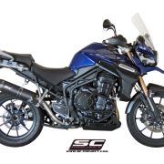 SC-Project Oval High Mount Slip On Triumph Explorer 1200  2011-2016