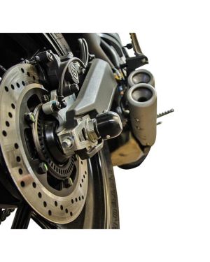 Woodcraft Rear Axle Slider Kit – Ducati Scrambler & Monster 797