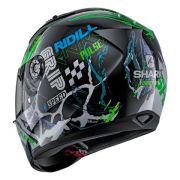 SHARK RIDILL DRIFT-R Helmet – Black / Green / Blue