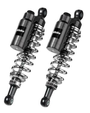 Bitubo Road Rear Twin Shocks ( Piggy Back Tank ) For Harley Davidson XL 1200C 2011 – 2018 ( Chrome Spring ) 280mm