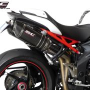 SC-Project Oval High Mount Slip Ons Triumph Speed Triple / R 2011-2015