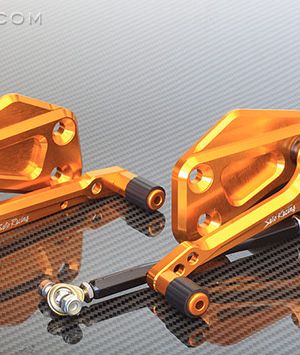 Sato Racing “Race Concept” Adjustable Rearsets – Street Shift – 2016-2019 Kawasaki Z125 Pro