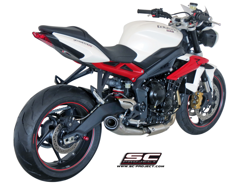 SC-Project Conic Slip On Triumph Street Triple / R / RX  2013-2016