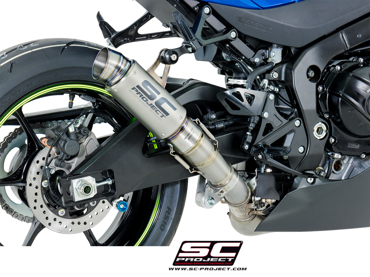 SC-Project GP70-R Slip On – Suzuki GSX-R1000 2017-2023