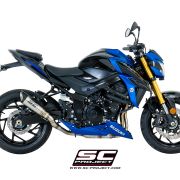 SC-Project Black Titanium S1 Slip On – Suzuki GSX-S750 2017-2018