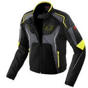 Spidi Tronik Mesh Textile Jacket –  Black / Gray / Yellow