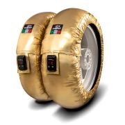 CapIt Full Zone / Full Control Vision Digital Tire & Wheel Warmers – Gold or Silver