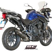 SC-Project Oval Low Mount Slip On Triumph Explorer 1200 / XC  2011-2016