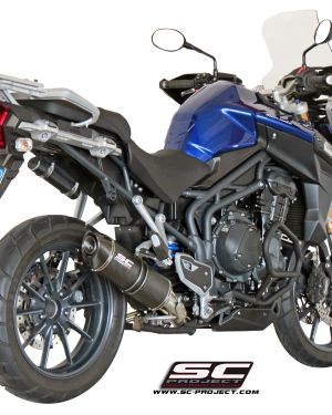 SC-Project Oval Low Mount Slip On Triumph Explorer 1200 / XC  2011-2016