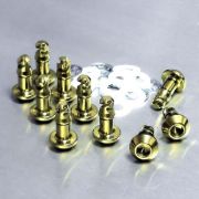 Pro-Bolt Titanium Quick Release Stud Allen Key 17mm Set of 10