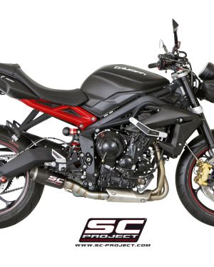 SC-Project CR-T Slip On Triumph Street Triple / R / RX  2013-2016