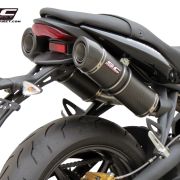 SC-Project Dual GP-Tech Slip Ons Triumph Street Triple / R  2007-2012