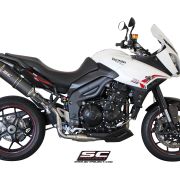 SC-Project Oval High Mount Slip On Triumph Tiger 1050 2016-2017