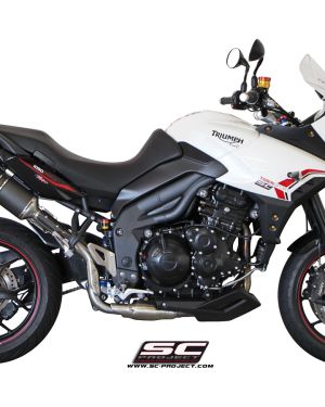 SC-Project Oval High Mount Slip On Triumph Tiger 1050 2016-2017