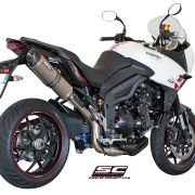 SC-Project Oval High Mount Slip On Triumph Tiger 1050 2016-2017