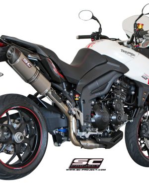 SC-Project Oval High Mount Slip On Triumph Tiger 1050 2016-2017