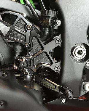 Vortex V3 2.0 Adjustable Rearsets 2016-2024 Kawasaki Ninja ZX-10R / ZX-10RR