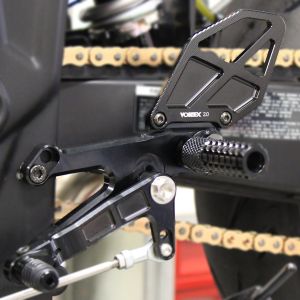 Vortex V3 2.0 Adjustable Rearsets 2015-2023 Yamaha YZF-R3