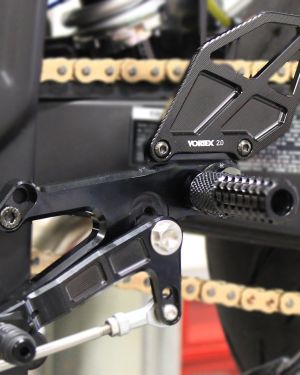 Vortex V3 2.0 Adjustable Rearsets 2015-2023 Yamaha YZF-R3