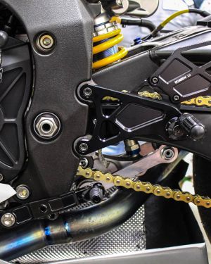 Vortex V3 2.0 Adjustable Rearsets 2015-2020 Yamaha YZF-R1 / R1M / R1S