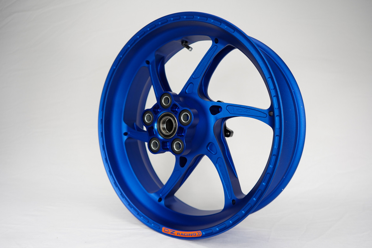 OZ Motorbike GASS RS-A Forged Aluminum Wheel Set – 2017+ YZF-R6 Limited Edition Blue