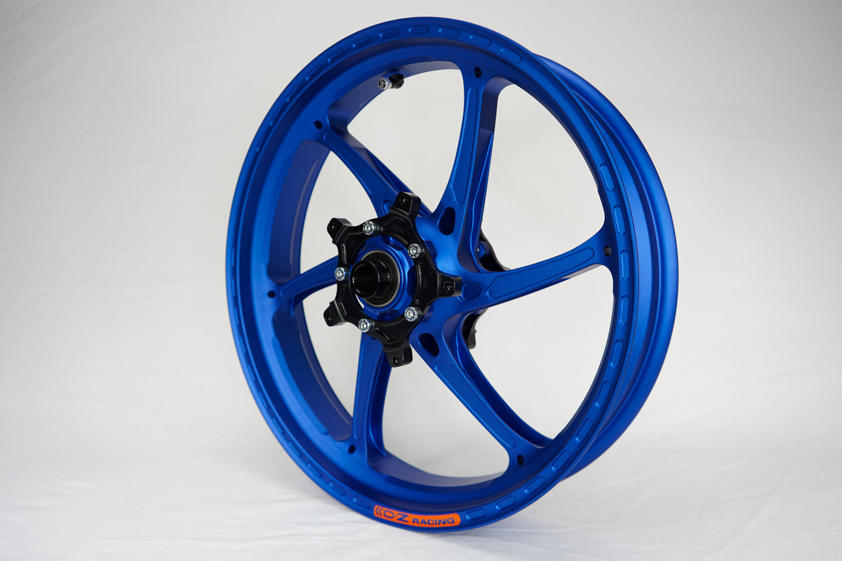 OZ Motorbike GASS RS-A Forged Aluminum Wheel Set – 2017+ YZF-R6 Limited Edition Blue